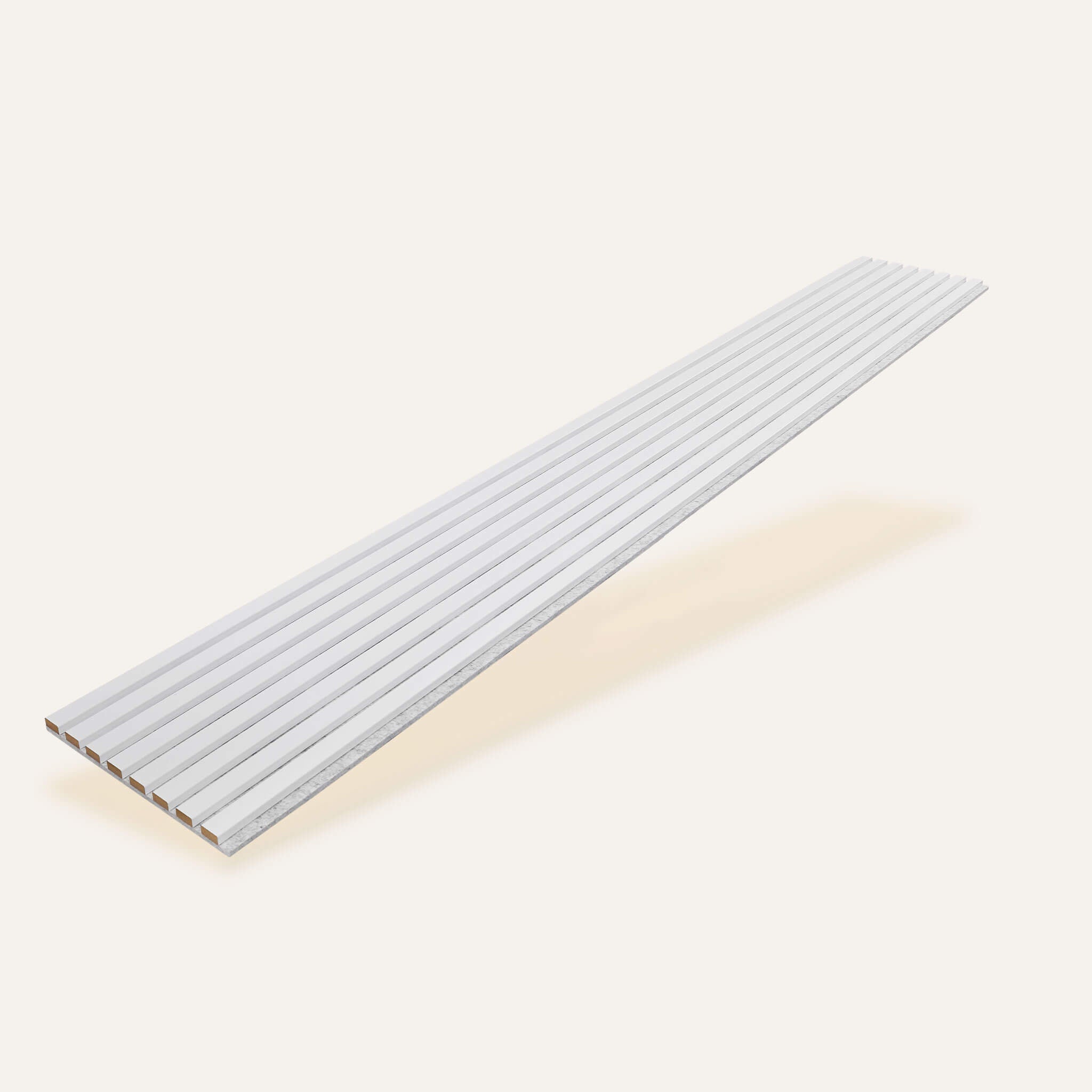 Acoustic Slat Panel - White