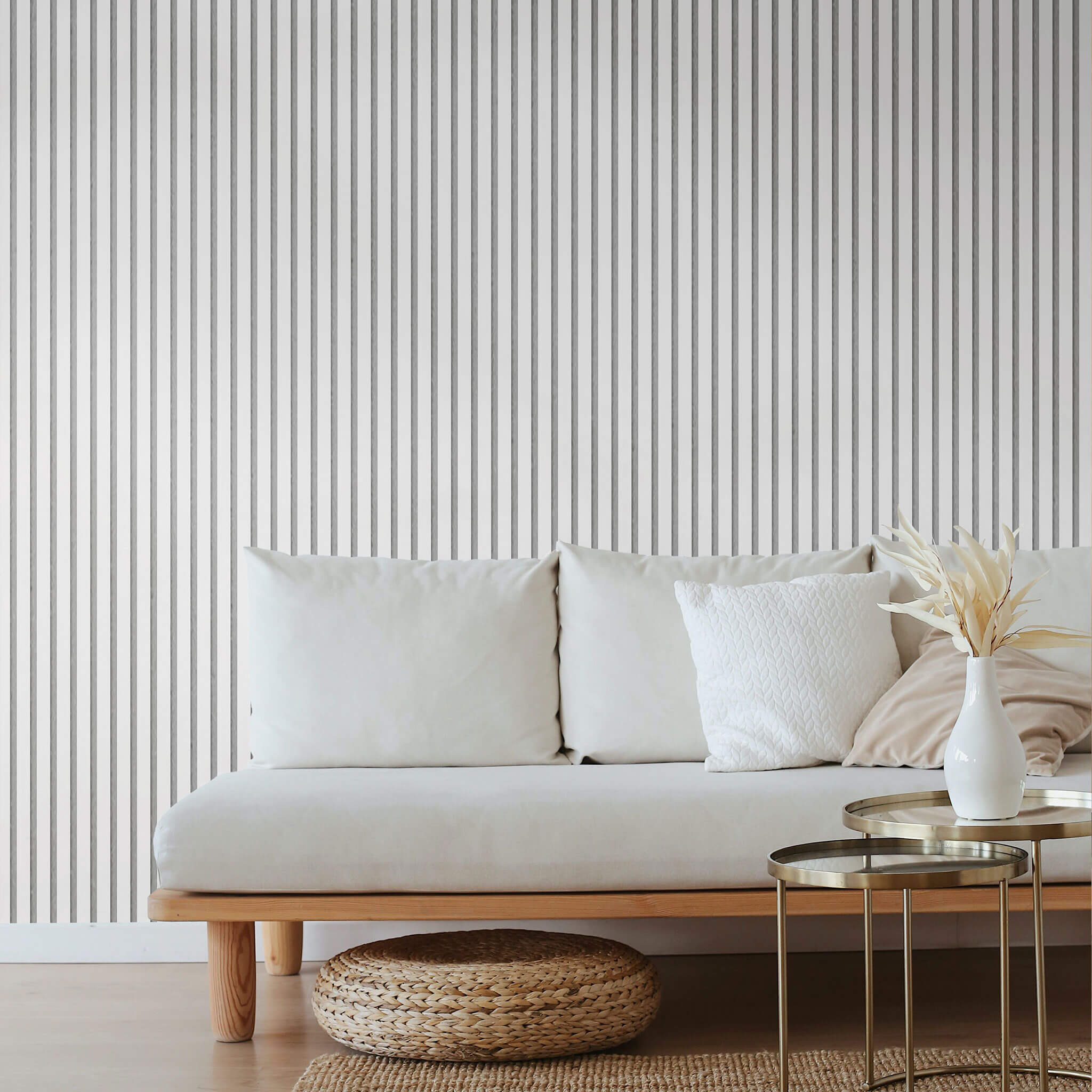 Acoustic Slat Panel - White