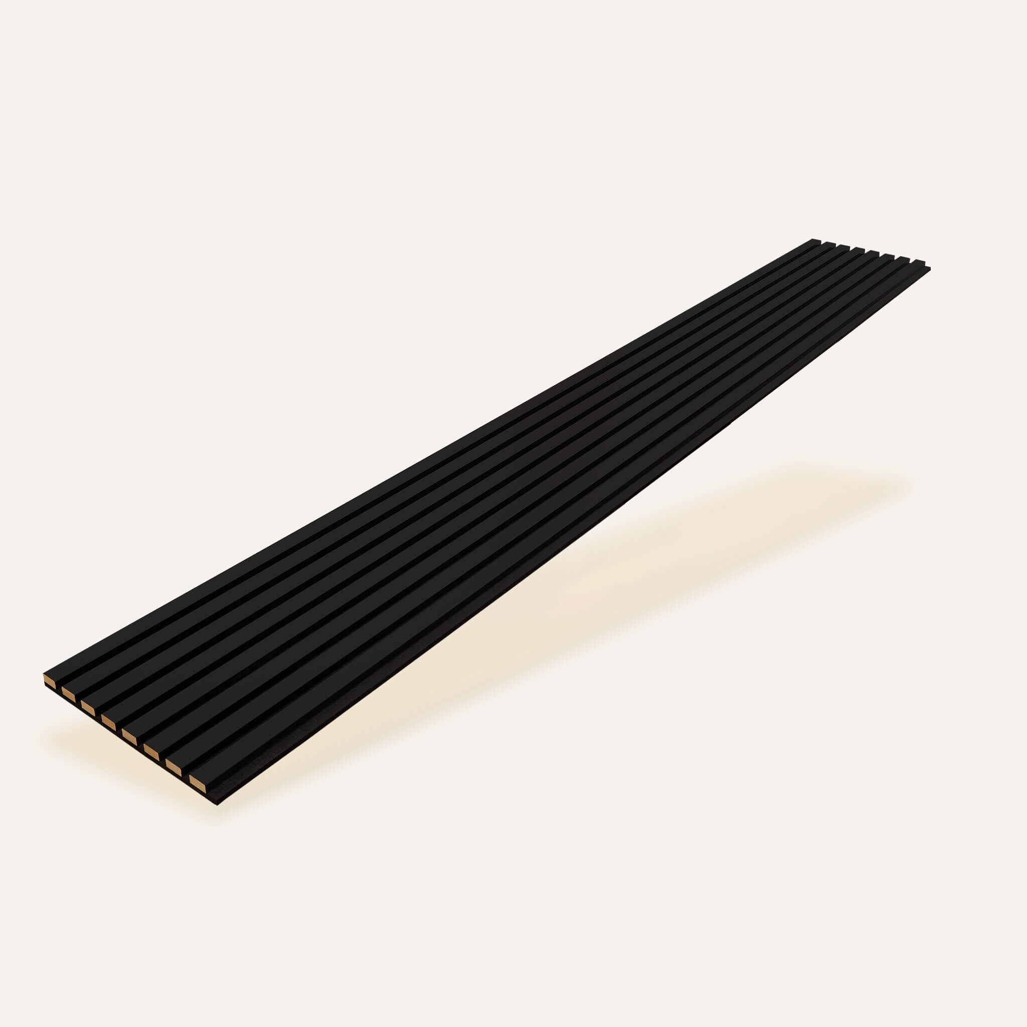 Acoustic Slat Panel - Black